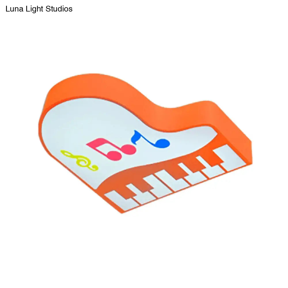 Led Cartoon Ceiling Light In Multiple Colors For Children’s Room - Warm/White