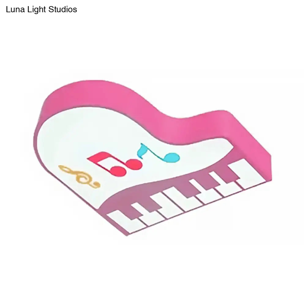 Led Cartoon Ceiling Light In Multiple Colors For Children’s Room - Warm/White