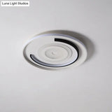 Led Ceiling Lamp - Simple Style Acrylic Ultrathin Flush Mount In Warm Or White Light