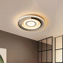 Led Ceiling Lamp - Simple Style Acrylic Ultrathin Flush Mount In Warm Or White Light