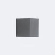 Led Cement Wall Sconce - Simple Rectangle Shape For Corridors Grey