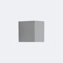 Led Cement Wall Sconce - Simple Rectangle Shape For Corridors Light Gray