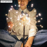 Led Dandelion Night Light: Chrome Art Deco Design - Ideal For Bedrooms