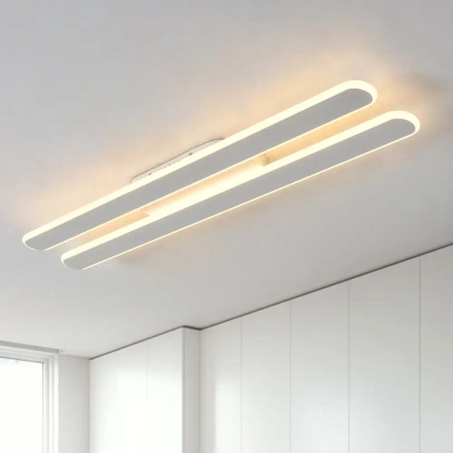 Led Flush Mount Light With Acrylic Shade - 3 Sizes & Warm/White Options