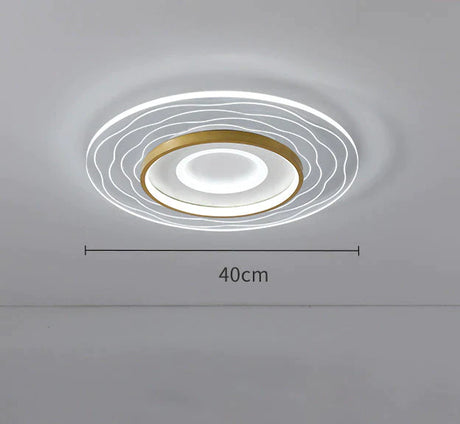 Led Modern Simple Circular Square Bedroom Dining Room Ceiling Lamp