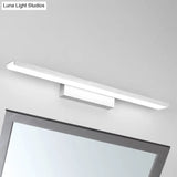 Led Nordic Style Rectangle Bathroom Wall Vanity Light - Aluminum 16/24 Width Mounted Lamp