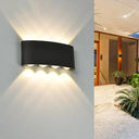 Led Outdoor Wandlamp Waterdichte Ip65 Up Down Aluminium Voor Tuin Veranda Blaker Verlichting 110V
