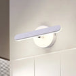 Led Vanity Lighting Fixture - Modern White Wall Lamp For Bathroom With Natural/Warm Light / Warm