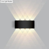 Led Wall Light Outdoor Waterproof Modern Nordic Style Indoor Lamps Living Room Porch Garden Lamp 2W