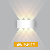 Led Wall Light Outdoor Waterproof Modern Nordic Style Indoor Lamps Living Room Porch Garden Lamp 2W