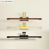 Led Wall Mount Vanity Light - Minimalist Tube Shape Acrylic Fixture With 3-Joint Swing Arm