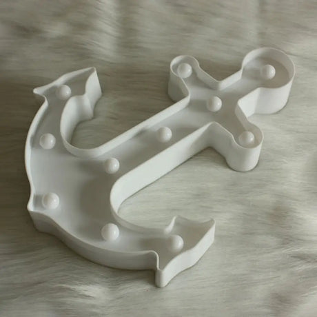 Led Wall Night Lamp For Baby Bedroom - Nordic Style Sailing Element Plastic Nightstand Lighting