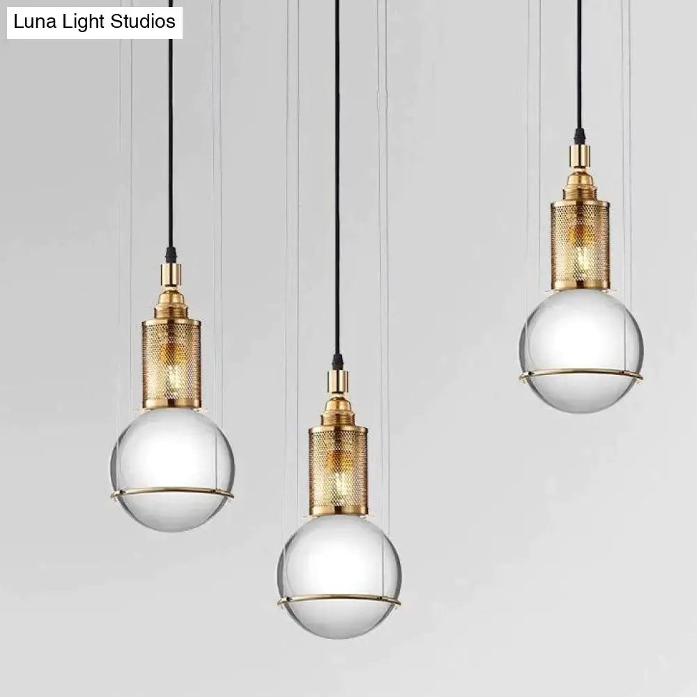 Light Home Stay Hotel Bedside Modern Minimalist Personality Window Crystal Glass Chandelier Pendant
