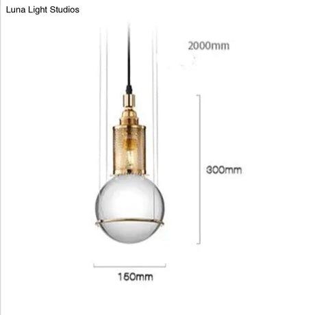 Light Home Stay Hotel Bedside Modern Minimalist Personality Window Crystal Glass Chandelier Pendant