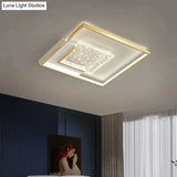Living Room Lamp Star Ceiling Lamp Simple Modern Light Luxury Hall Lamp Creative Master Bedroom Room Lamp Ceiling