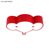 Lovely Metal Elephant Ceiling Lamp For Kindergarten And Nursing Rooms