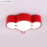 Lovely Metal Elephant Ceiling Lamp For Kindergarten And Nursing Rooms