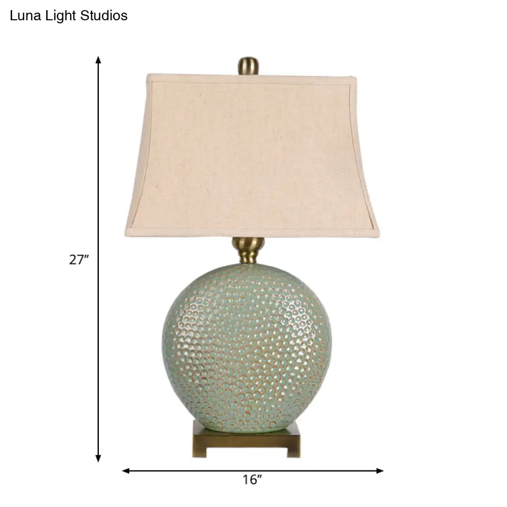 Lucida Anseris - Green Table Lamp