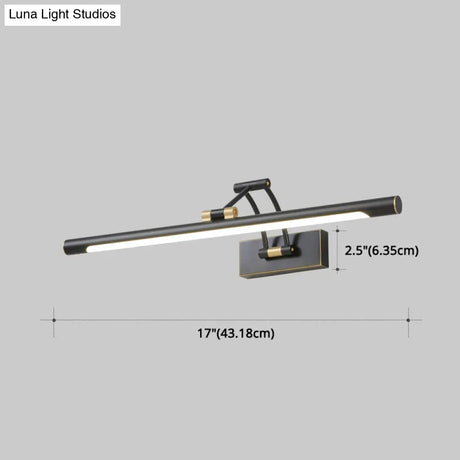 Luxury Copper Vanity Wall Light Fixture - Modern Style Single Arm
