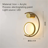 Luxury creative LED Bedside wall lamp B / Warm White (2700-3500K) Wall Light