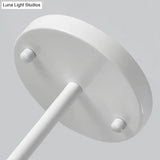 Macaron Loft Chandelier: Baby Bedroom Hanging Light With 3 Metal Lights