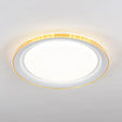 Macaron Modern Ceiling Mount Led Light With Acrylic Undertint - Ideal For Office Gold