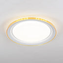 Macaron Modern Ceiling Mount Led Light With Acrylic Undertint - Ideal For Office Gold