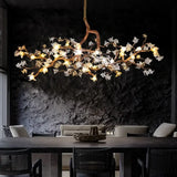 Maravelle Copper Branch Chandelier – Retro Luxury Pendant Light