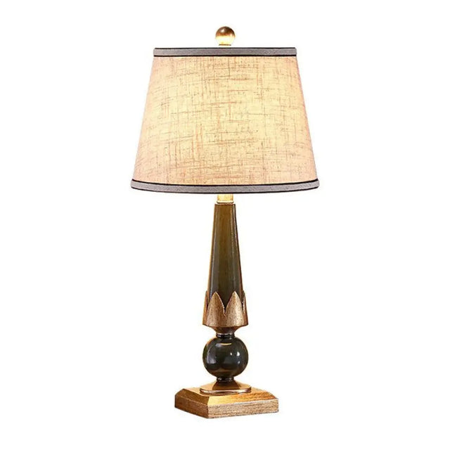 Margot - Sleek Tapered Drum Night Lamp Minimalist Design Coffee