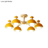 Metal Art Deco Conical Shade Dining Room Ceiling Pendant Light