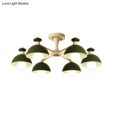 Metal Art Deco Conical Shade Dining Room Ceiling Pendant Light