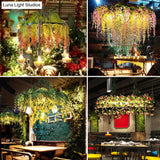 Metal Botanic Hanging Chandelier For Industrial Restaurant Lighting