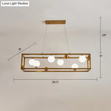 Metal Pendant Light With Milk Glass Shade For Industrial Dining Rooms