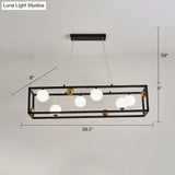 Metal Pendant Light With Milk Glass Shade For Industrial Dining Rooms