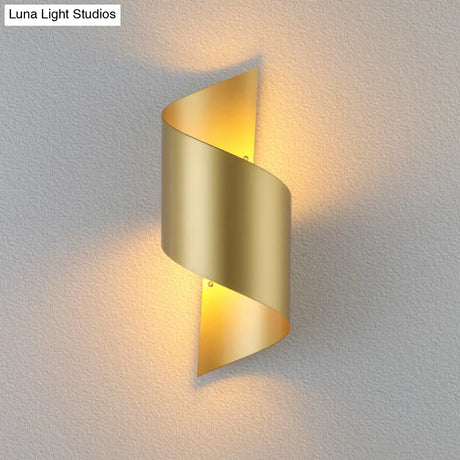 Mid-Century Wall Sconce Twist Ambient Lighting Lamp For Bedroom Living Room