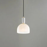Minimalist 1-Light White Pendant Lighting Kit For Bedroom - Small Size / C