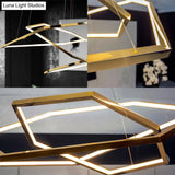 Minimalist 3-Tier Led Pendant Chandelier In Light Wood And Acrylic With Warm/Natural