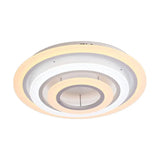 Minimalist Acrylic Flush Mount Led Ceiling Lamp - Multi-Layer 2/3/4-Head Warm/White Light 3 / White