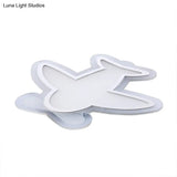 Minimalist Acrylic Flush-Mount Led Ceiling Lamp - White