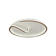 Minimalist Aluminum Led Flush Mount Lighting For Study Room Gold / Third Gear