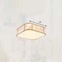Minimalist Crystal Flush Mount Ceiling Light For Bedroom Gold / 14’