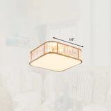 Minimalist Crystal Flush Mount Ceiling Light For Bedroom Gold / 14’