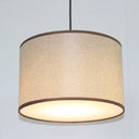 Minimalist Drum Suspension Single-Bulb Pendant Light Fixture Perfect For Restaurants Coffee / 16