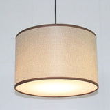 Minimalist Drum Suspension Single-Bulb Pendant Light Fixture Perfect For Restaurants Coffee / 16