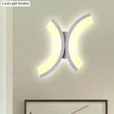 Minimalist Geometric Led Wall Sconce Warm/White Light