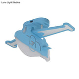 Minimalist Led Ceiling Light For Child’s Room - Acrylic Plane Flush Fixture