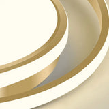 Minimalist Led Circle Flush Ceiling Light Acrylic Bedroom-Ready