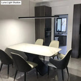 Minimalist Led Long Bar Pendant Light for Dining Room Kitchen pendant Light