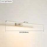 Minimalist Metal Led Vanity Light - Single Fixture Modern Style