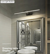 Minimalist Metal Led Vanity Light - Single Fixture Modern Style